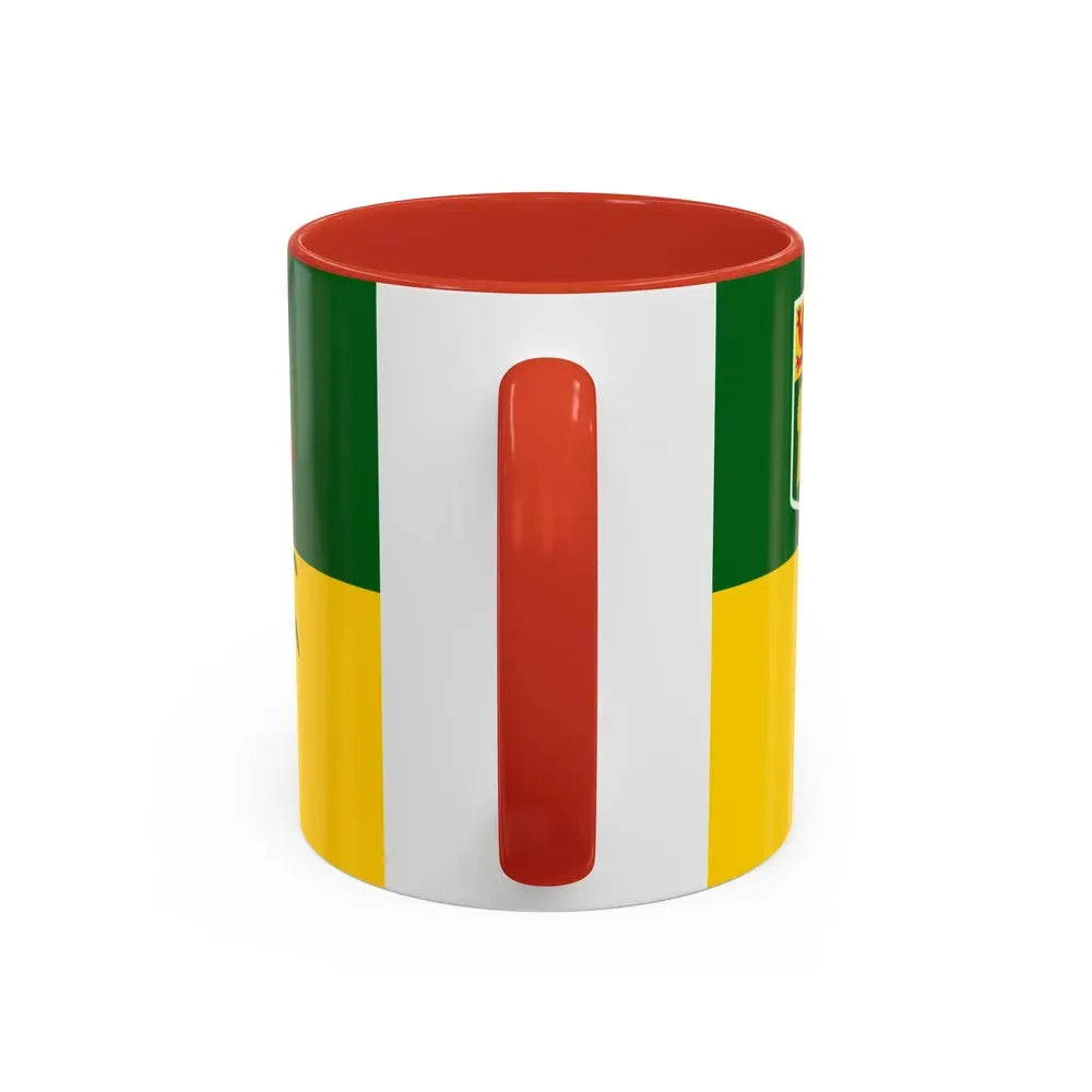 Flag of Saskatchewan Canada - Accent Coffee Mug - Go Mug Yourself