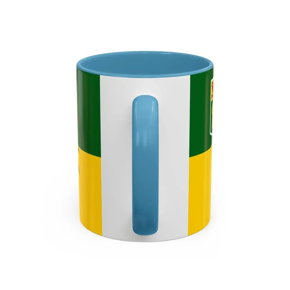 Flag of Saskatchewan Canada - Accent Coffee Mug - Go Mug Yourself