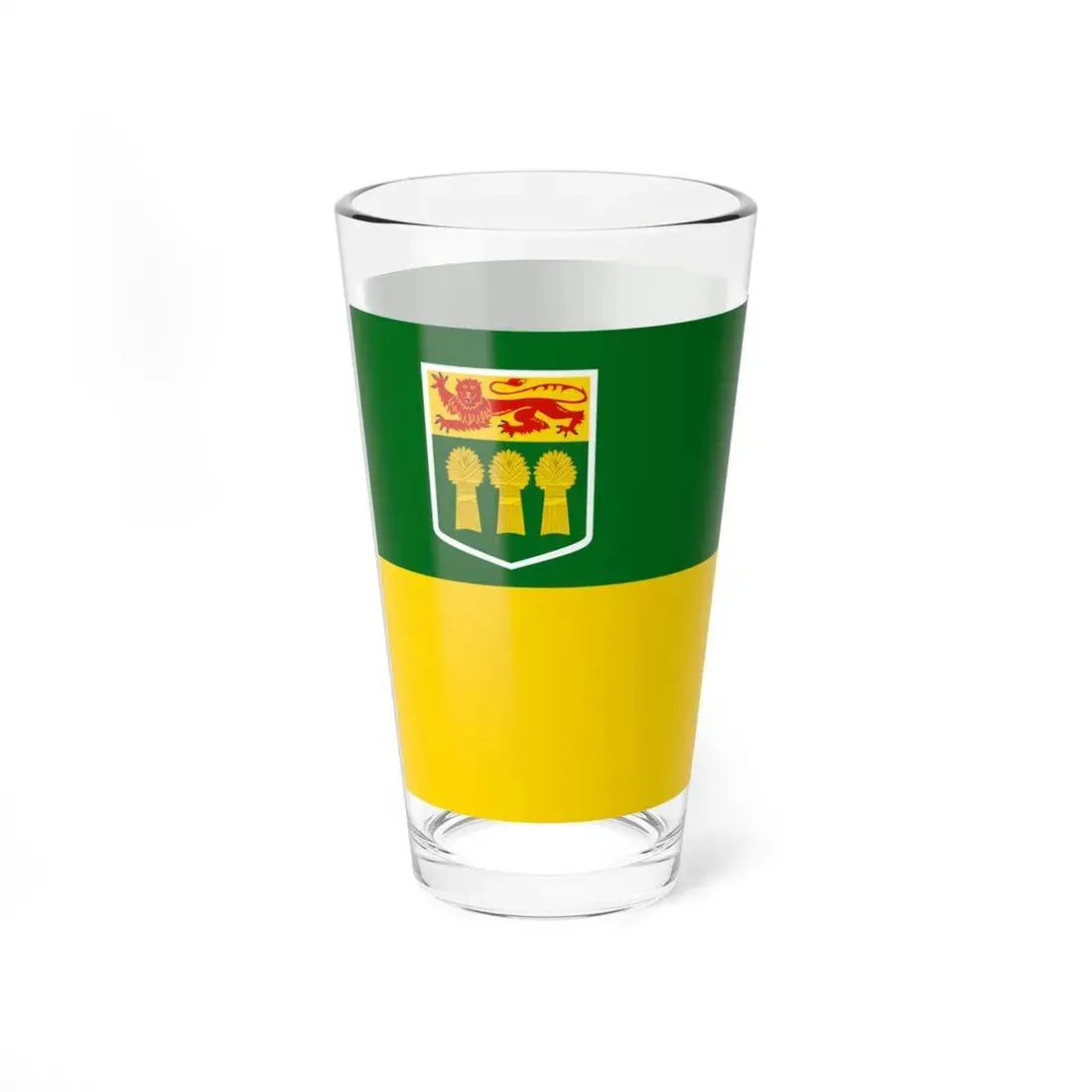 Flag of Saskatchewan Canada - Pint Glass 16oz - Go Mug Yourself