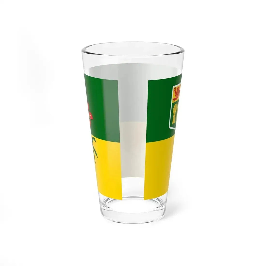 Flag of Saskatchewan Canada - Pint Glass 16oz - Go Mug Yourself