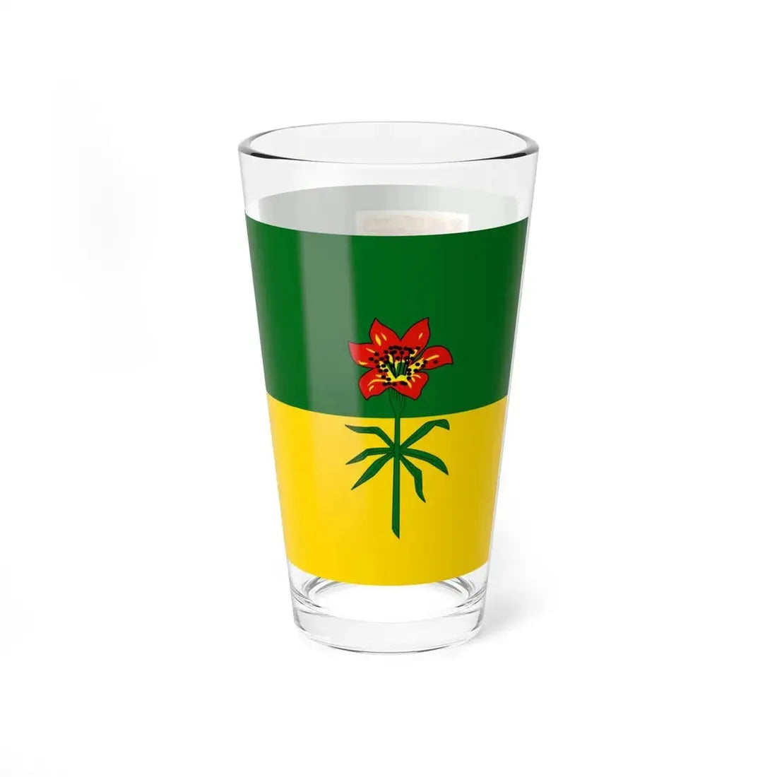 Flag of Saskatchewan Canada - Pint Glass 16oz - Go Mug Yourself