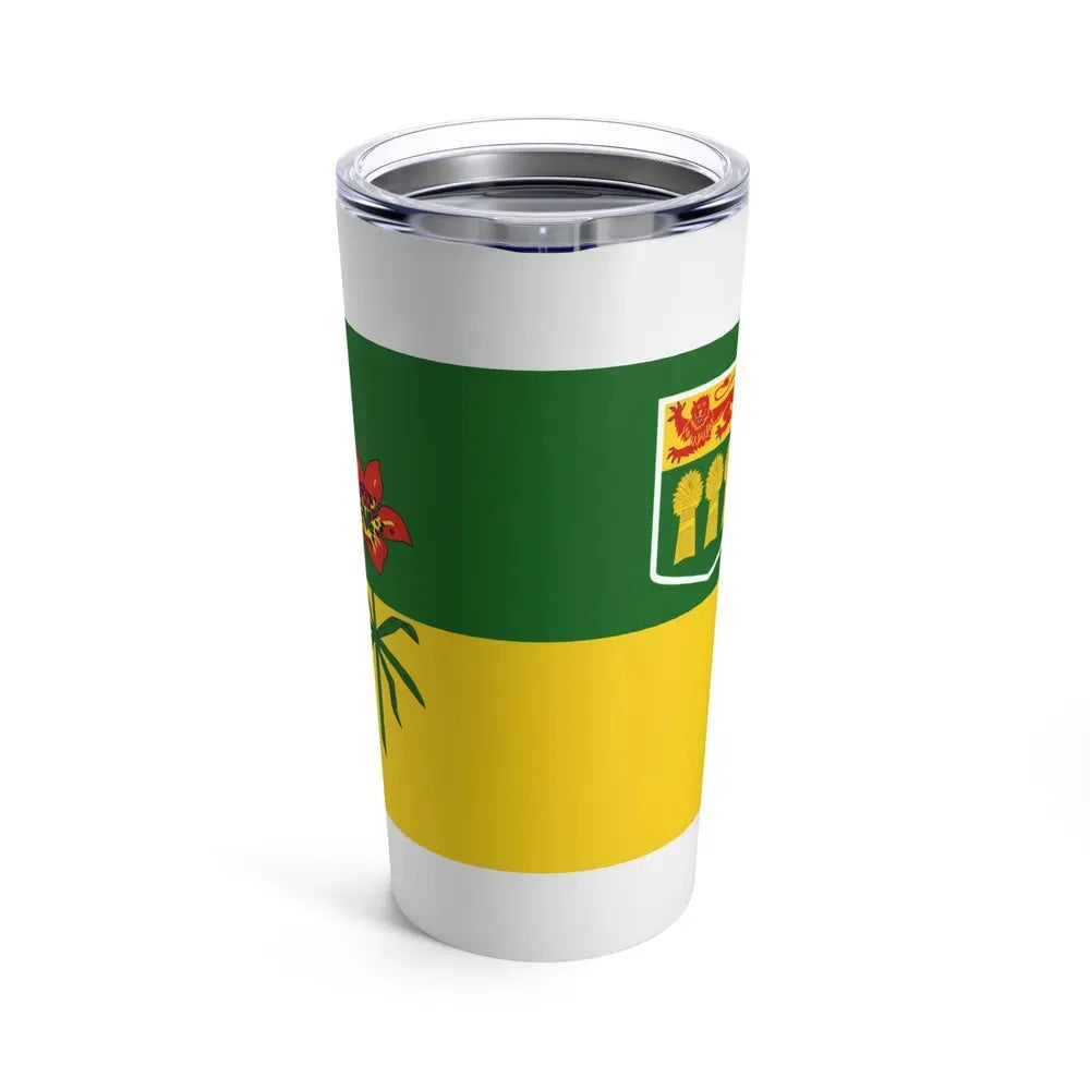 Flag of Saskatchewan Canada - Tumbler 20oz - Go Mug Yourself