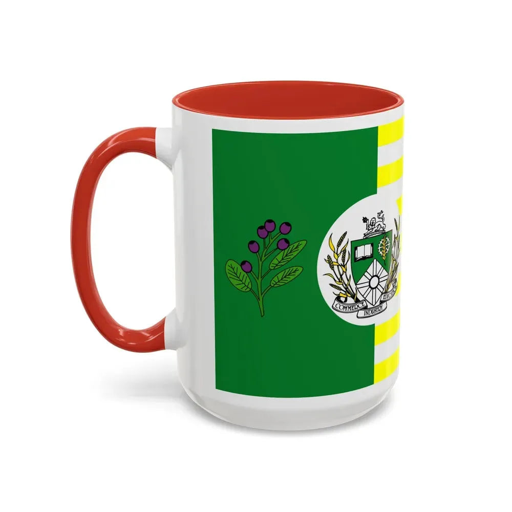 Flag of Saskatoon Canada - Accent Coffee Mug - Go Mug Yourself