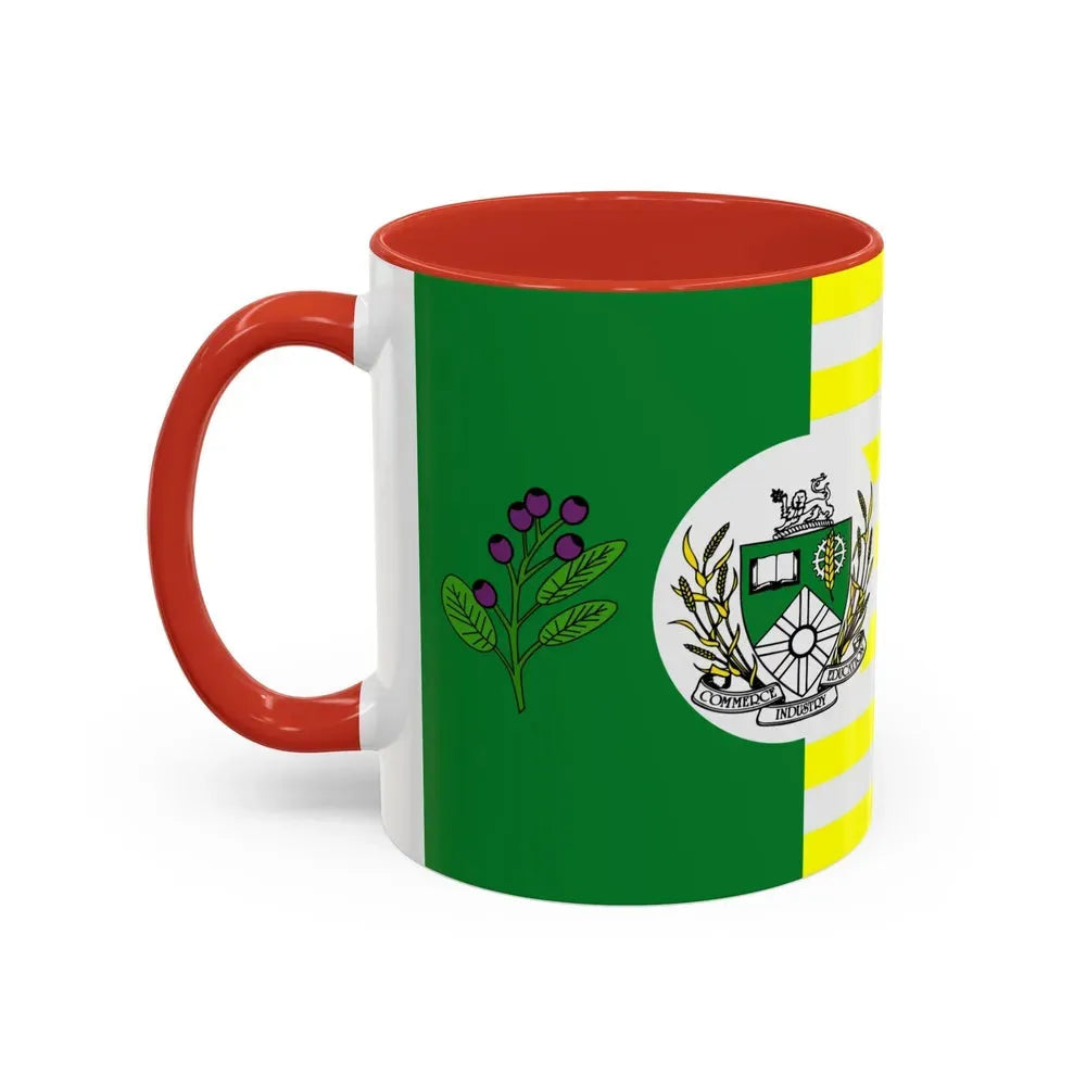 Flag of Saskatoon Canada - Accent Coffee Mug - Go Mug Yourself