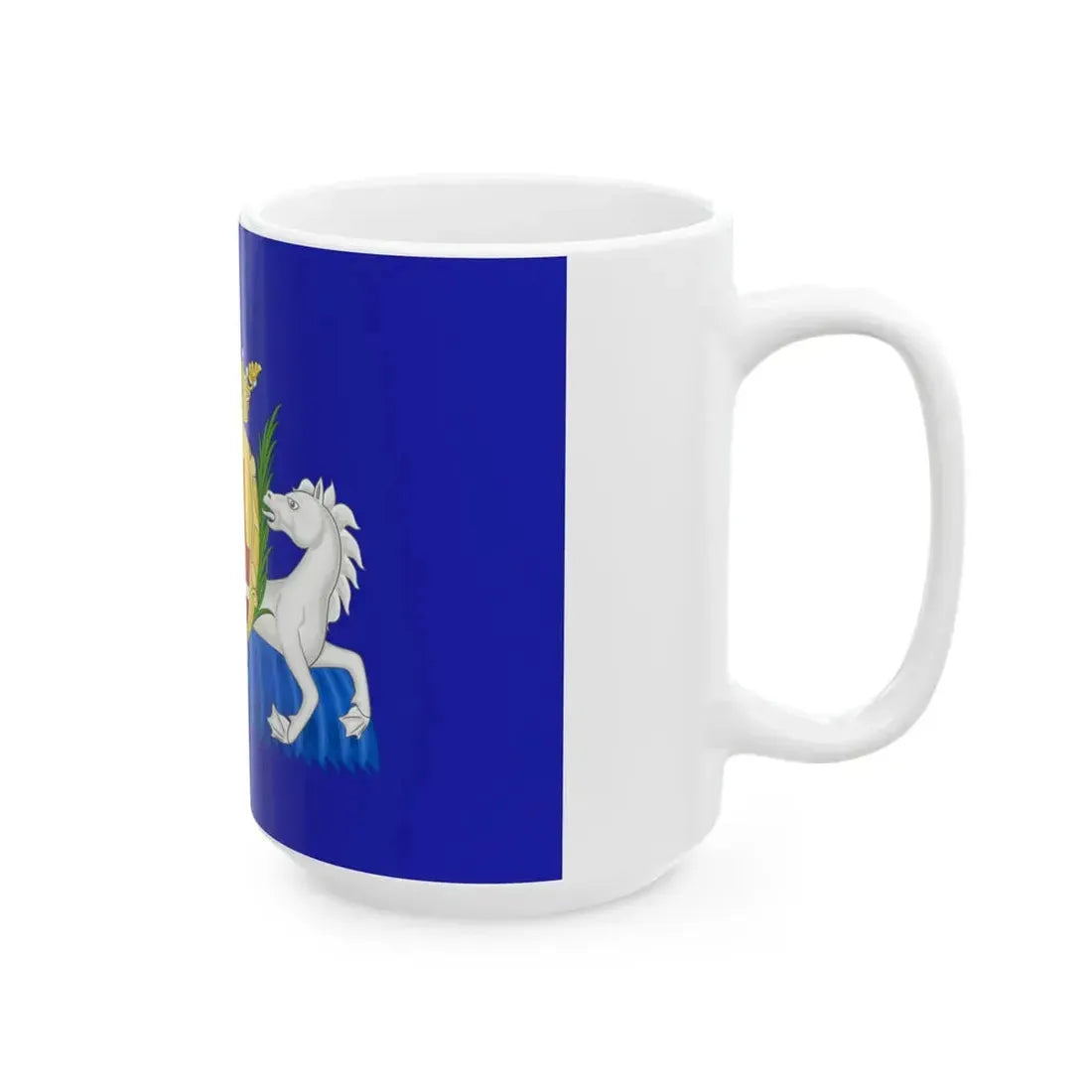 Flag of Sassari (Italy) White Coffee Mug - Go Mug Yourself