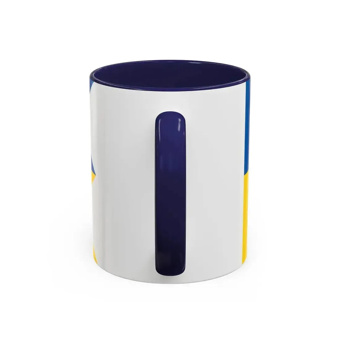 Flag of Satakunta Finland - Accent Coffee Mug - Go Mug Yourself