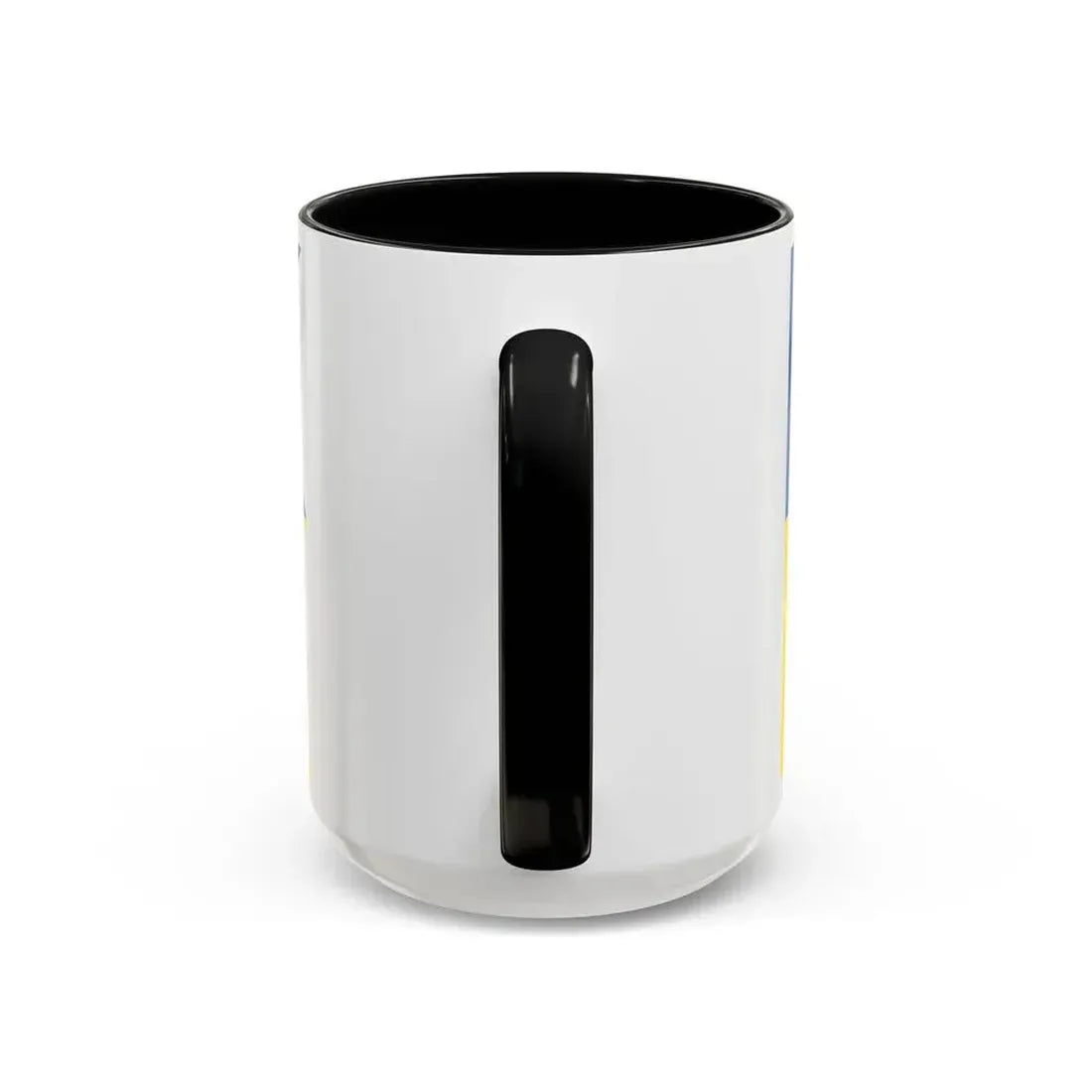 Flag of Satakunta Finland - Accent Coffee Mug - Go Mug Yourself