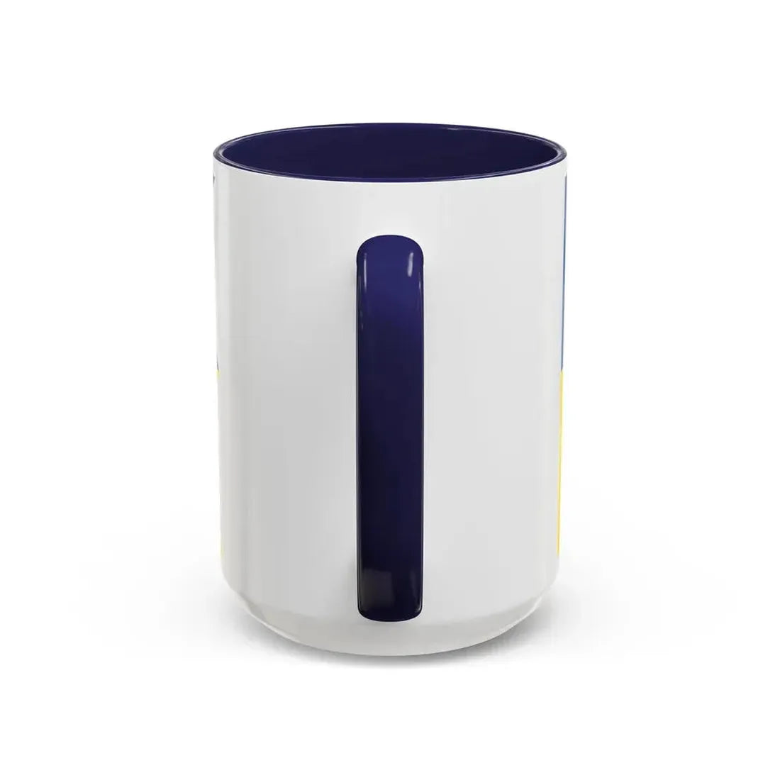 Flag of Satakunta Finland - Accent Coffee Mug - Go Mug Yourself