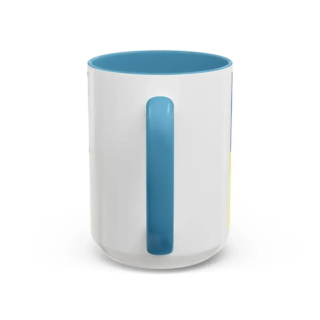 Flag of Satakunta Finland - Accent Coffee Mug - Go Mug Yourself