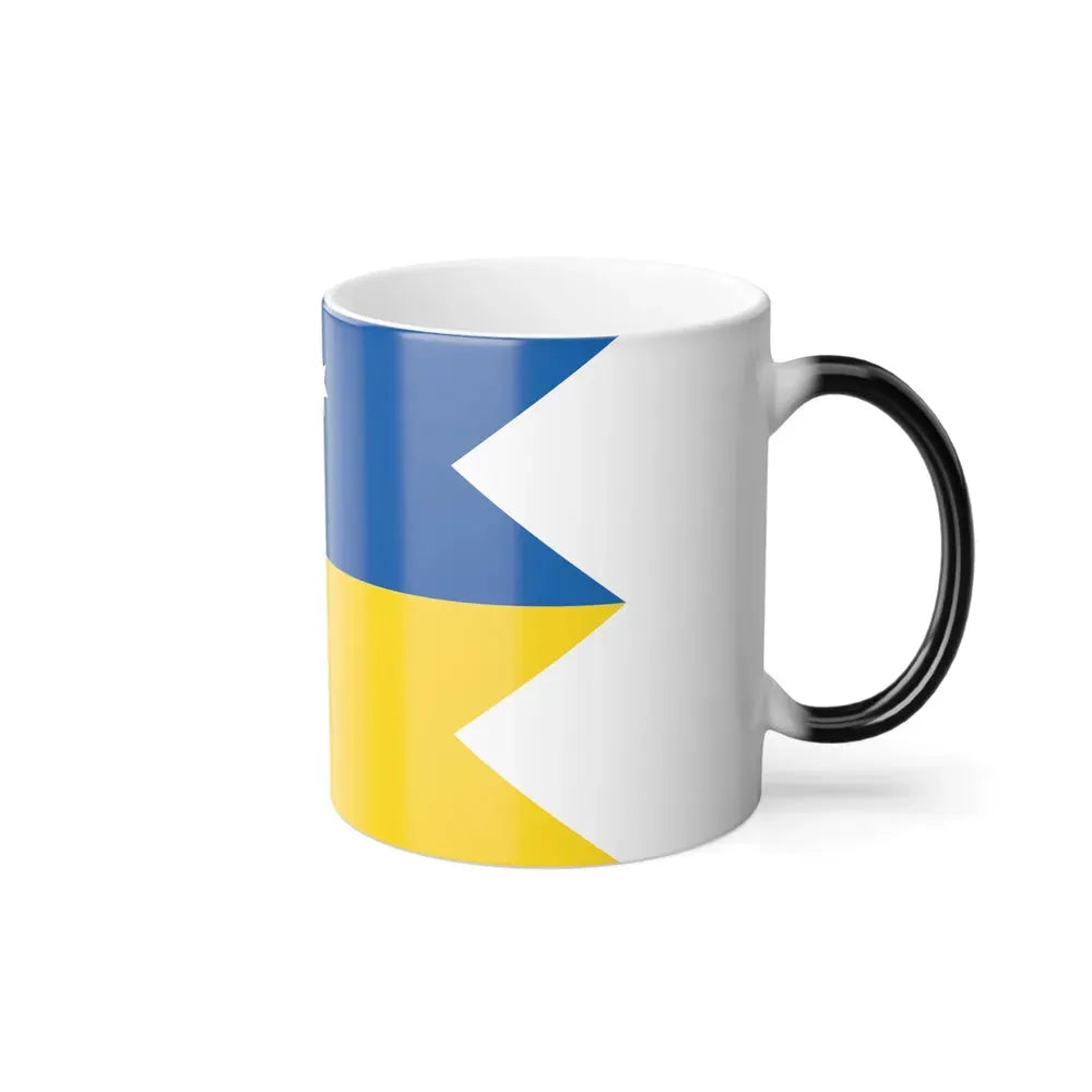 Flag of Satakunta Finland - Color Changing Coffee Mug - Go Mug Yourself