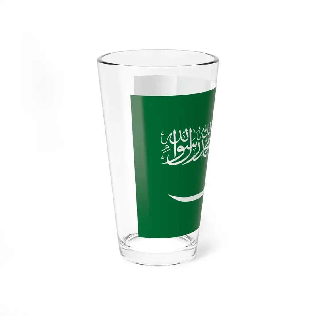 Flag of Saudi Arabia 1932-1934 (Saudi Arabia) Pint Glass 16oz - Go Mug Yourself