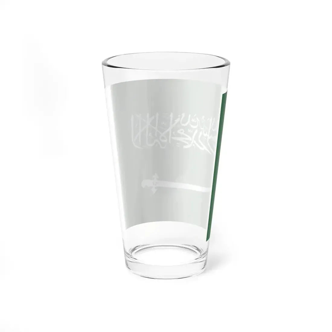 Flag of Saudi Arabia 1932-1934 (Saudi Arabia) Pint Glass 16oz - Go Mug Yourself
