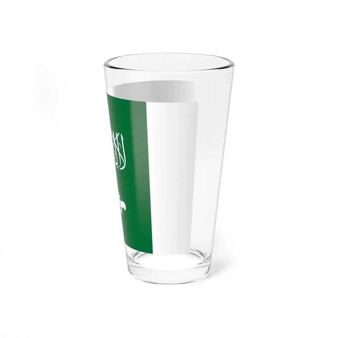 Flag of Saudi Arabia 1932-1934 (Saudi Arabia) Pint Glass 16oz - Go Mug Yourself
