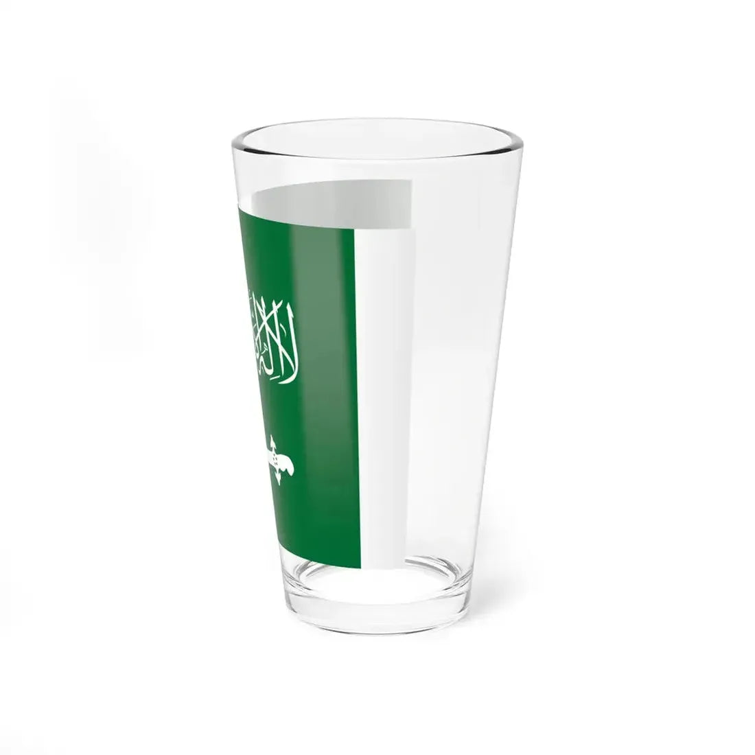 Flag of Saudi Arabia 1934-1938 (Saudi Arabia) Pint Glass 16oz - Go Mug Yourself