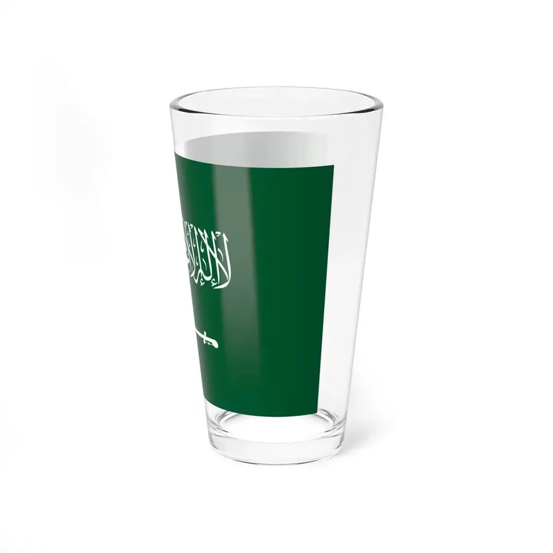 Flag of Saudi Arabia (Saudi Arabia) Pint Glass 16oz - Go Mug Yourself