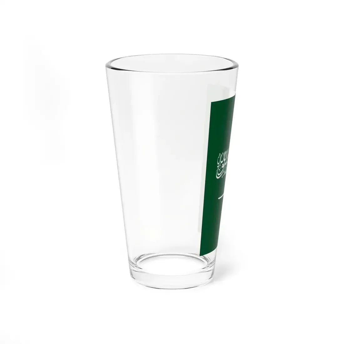 Flag of Saudi Arabia vertical (Saudi Arabia) Pint Glass 16oz - Go Mug Yourself