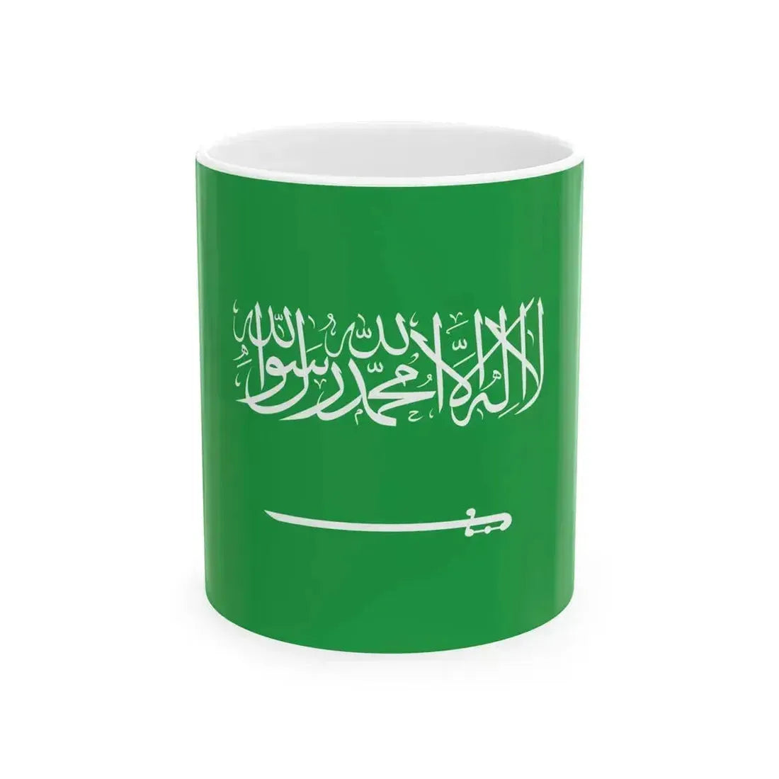 Flag of Saudi Arabia WFB 2004 (Saudi Arabia) White Coffee Mug 11oz - Go Mug Yourself