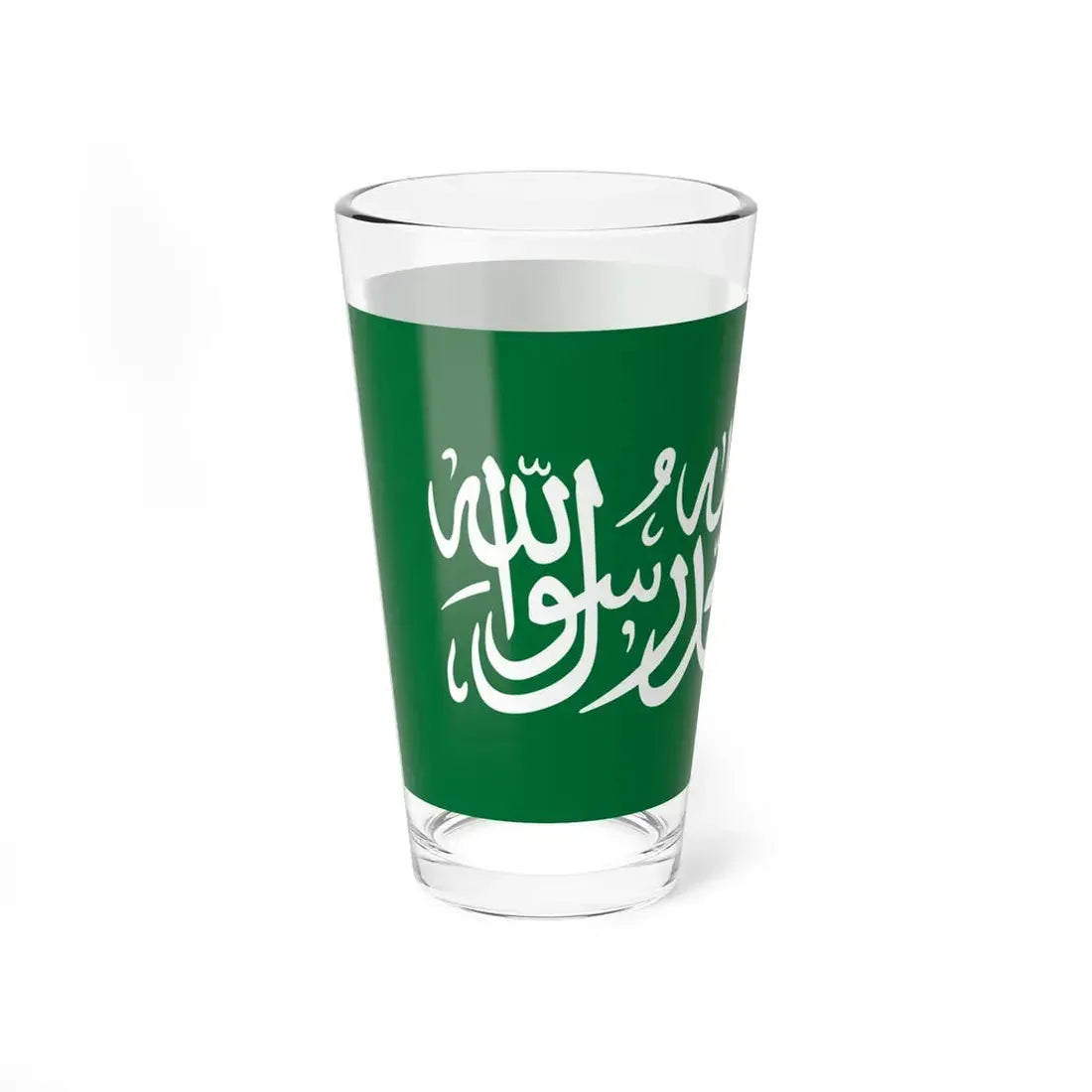Flag of Saudi Arabia without sword (Saudi Arabia) Pint Glass 16oz - Go Mug Yourself