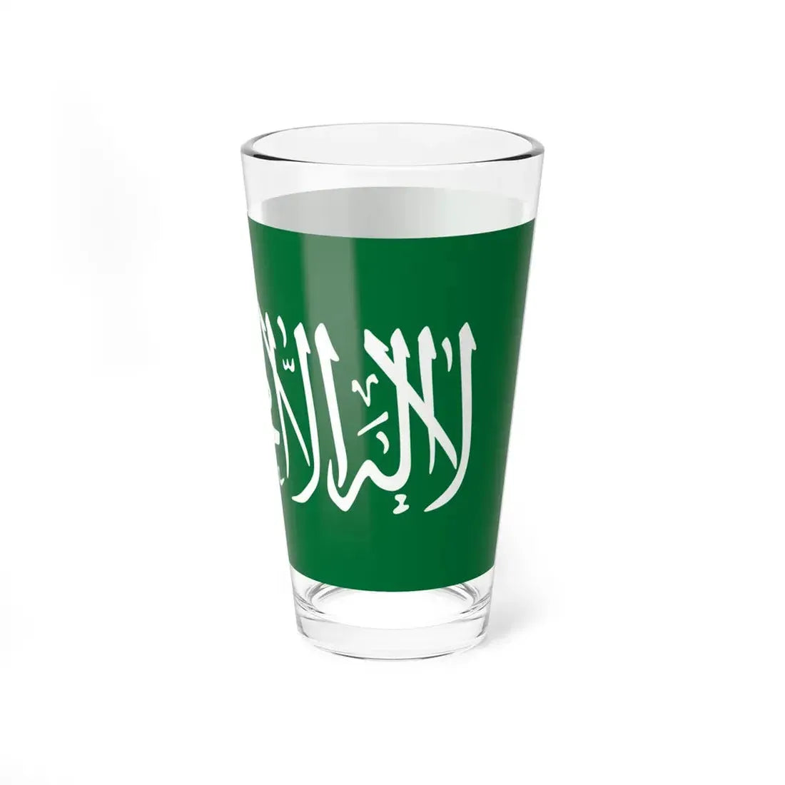 Flag of Saudi Arabia without sword (Saudi Arabia) Pint Glass 16oz - Go Mug Yourself