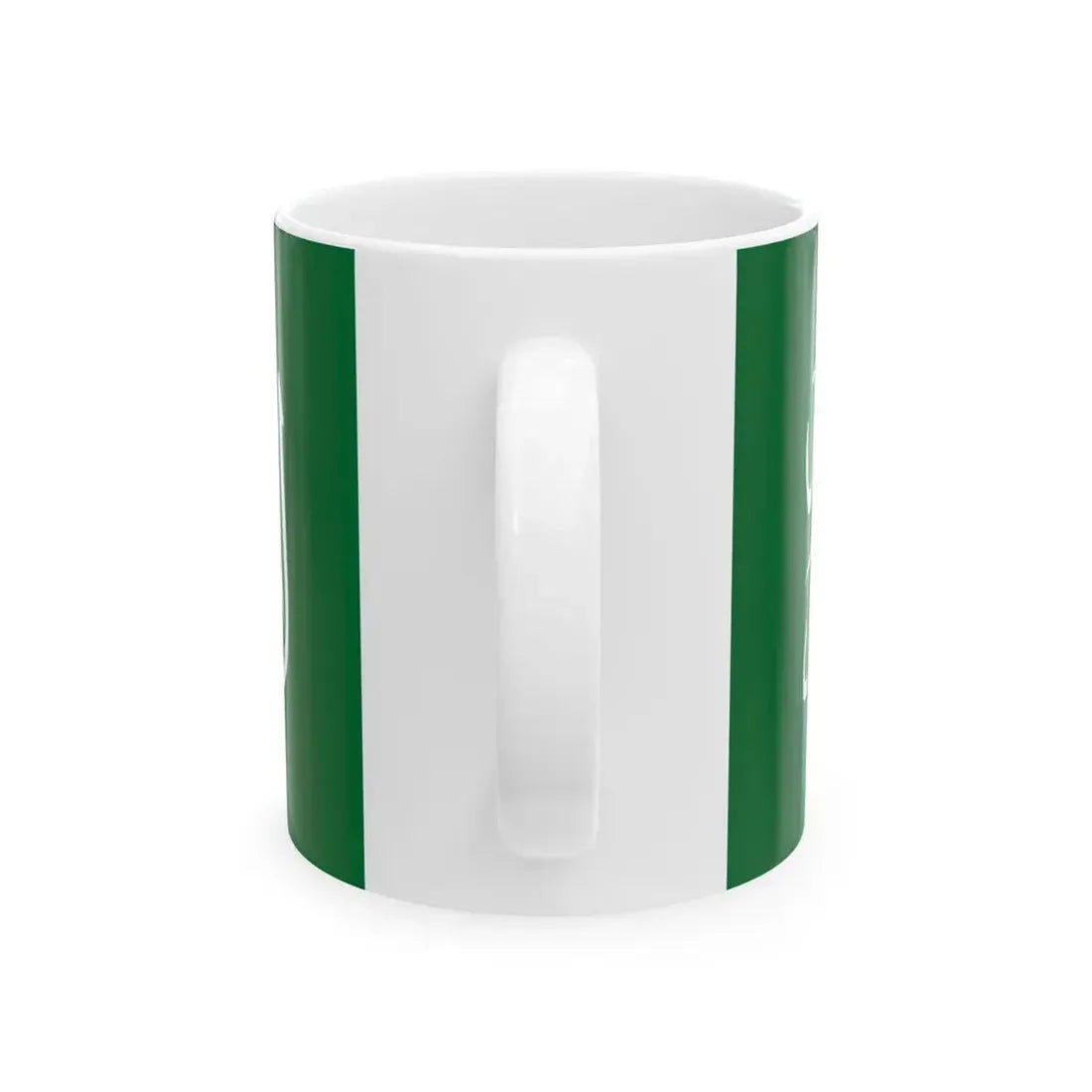 Flag of Saudi Arabia without sword (Saudi Arabia) White Coffee Mug - Go Mug Yourself