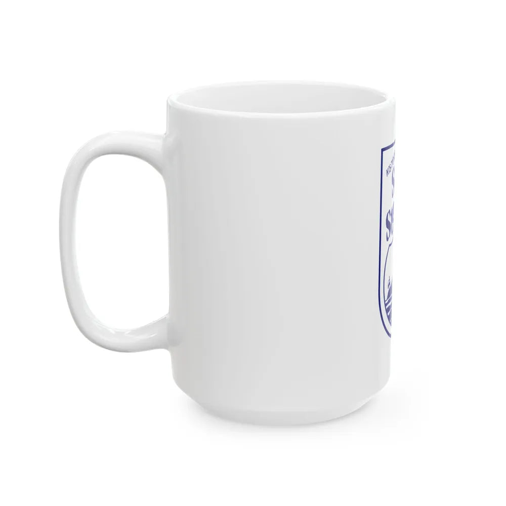 Flag of Sault Ste. Marie Michigan (United States) White Coffee Mug - Go Mug Yourself