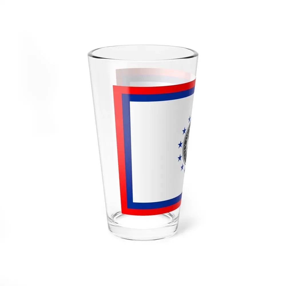 Flag of Savannah, Georgia - Pint Glass 16oz - Go Mug Yourself