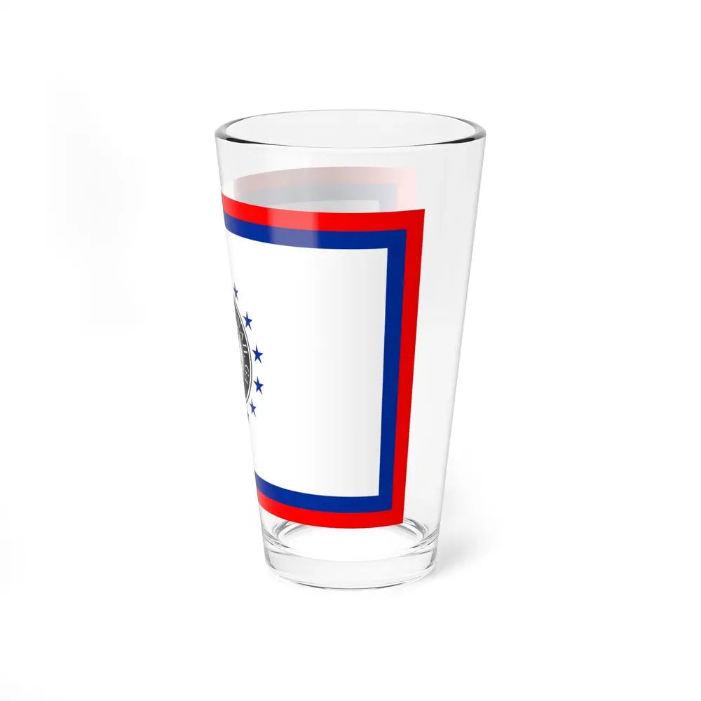 Flag of Savannah, Georgia - Pint Glass 16oz - Go Mug Yourself