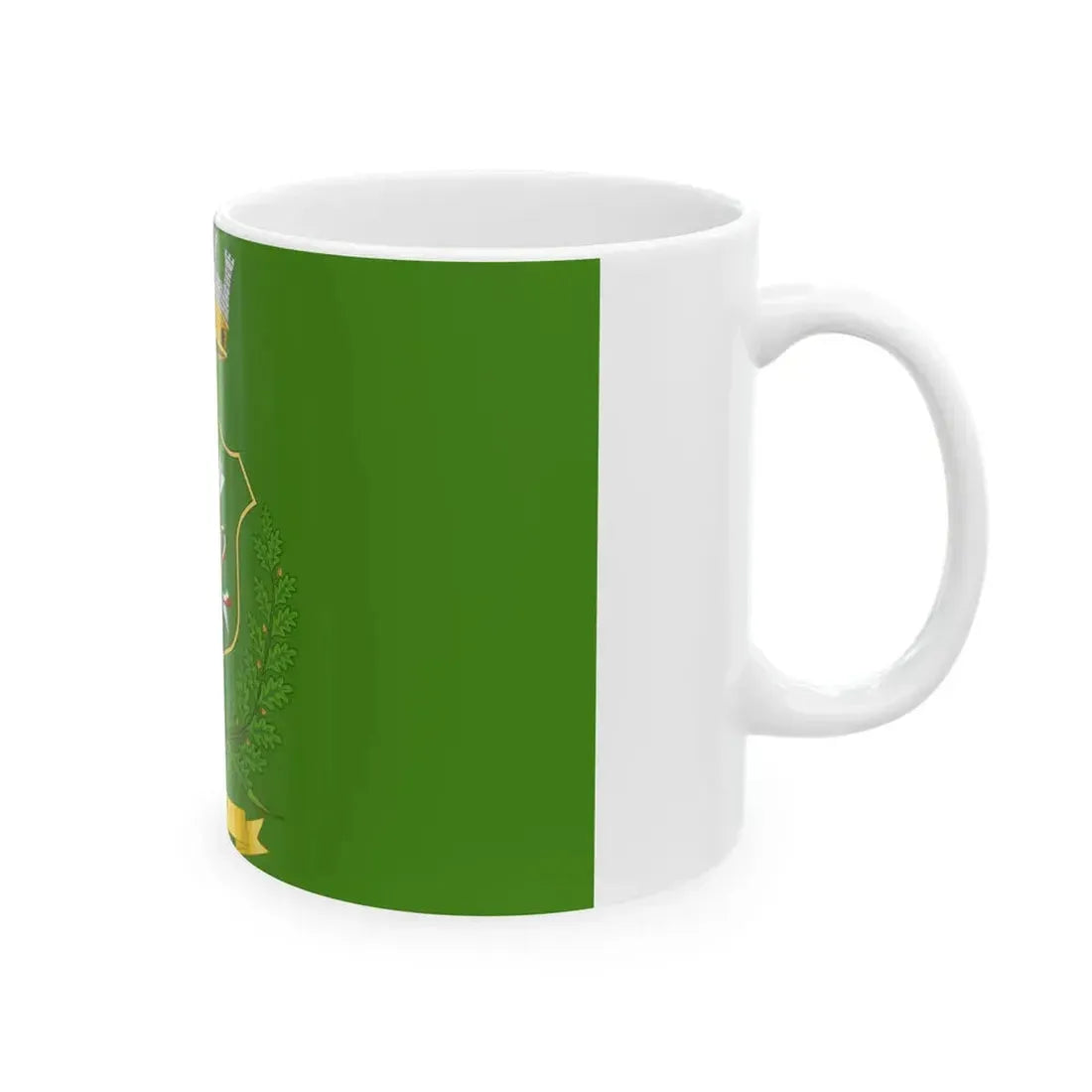 Flag of Saviano (Italy) White Coffee Mug - Go Mug Yourself