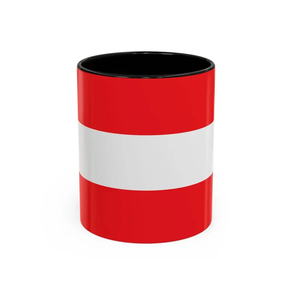 Flag of Savona Italy - Accent Coffee Mug 11oz Black - Go Mug Yourself