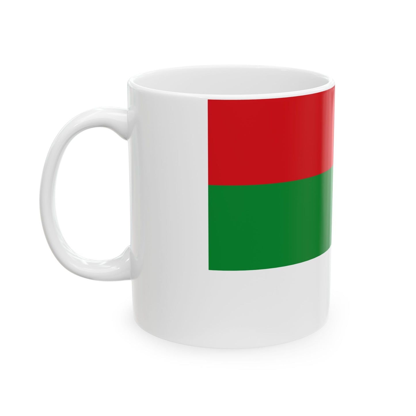 Flag of Saxe-Hildburghausen until 1815 (Germany) White Coffee Mug-Go Mug Yourself