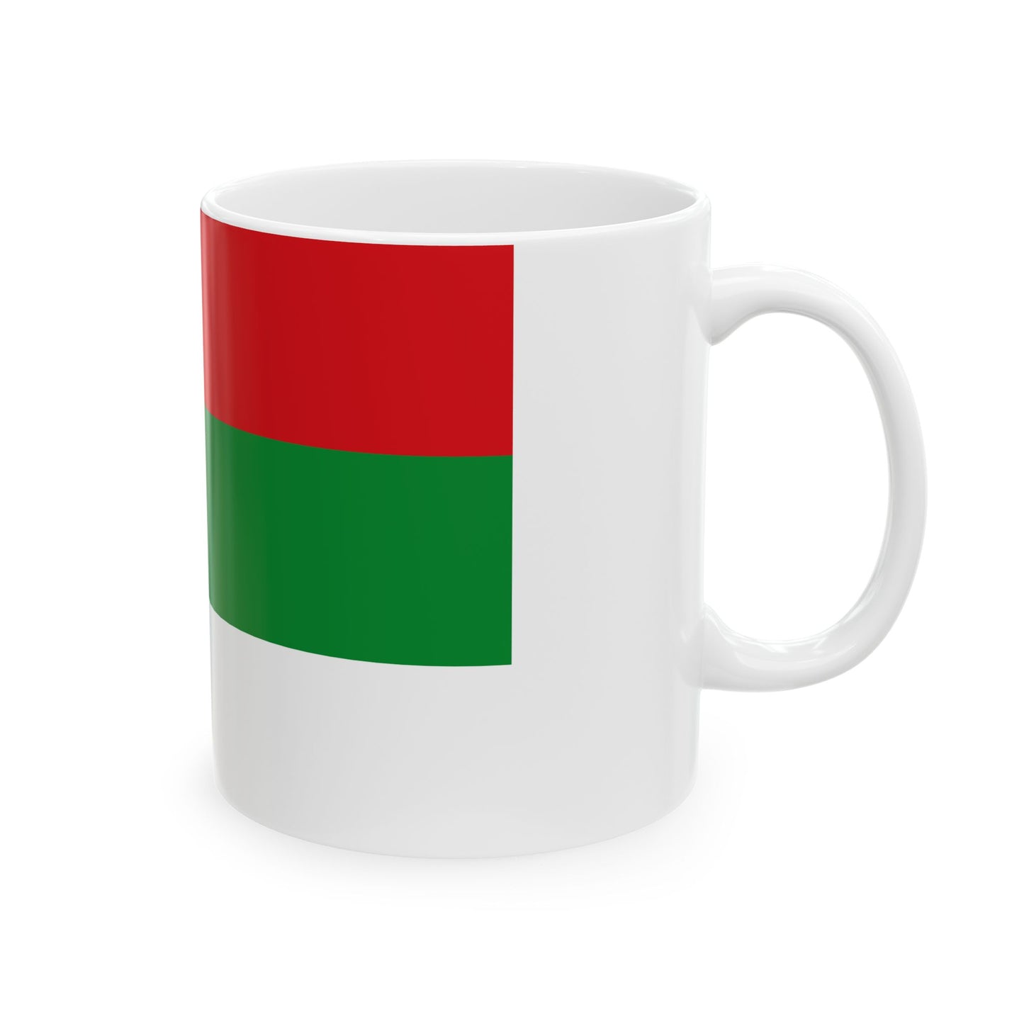 Flag of Saxe-Hildburghausen until 1815 (Germany) White Coffee Mug-Go Mug Yourself