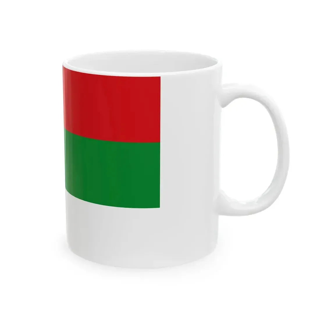 Flag of Saxe-Hildburghausen until 1815 (Germany) White Coffee Mug - Go Mug Yourself