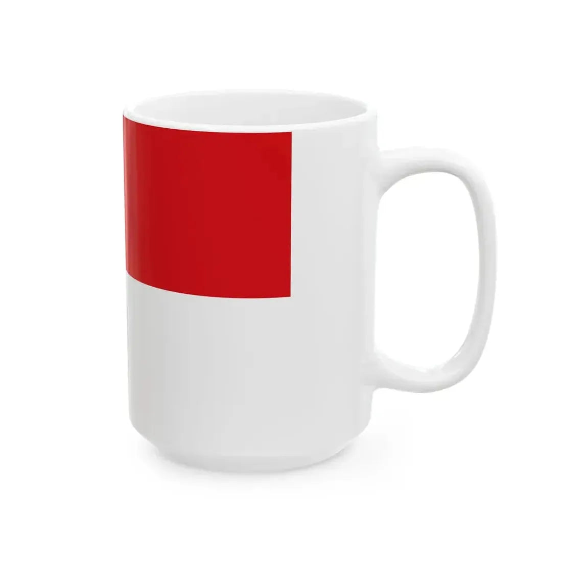 Flag of Saxe-Meiningen until 1818 (Germany) White Coffee Mug - Go Mug Yourself