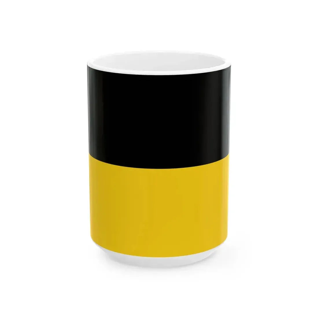 Flag of Saxony-Anhalt 1947 (Germany) White Coffee Mug 15oz - Go Mug Yourself