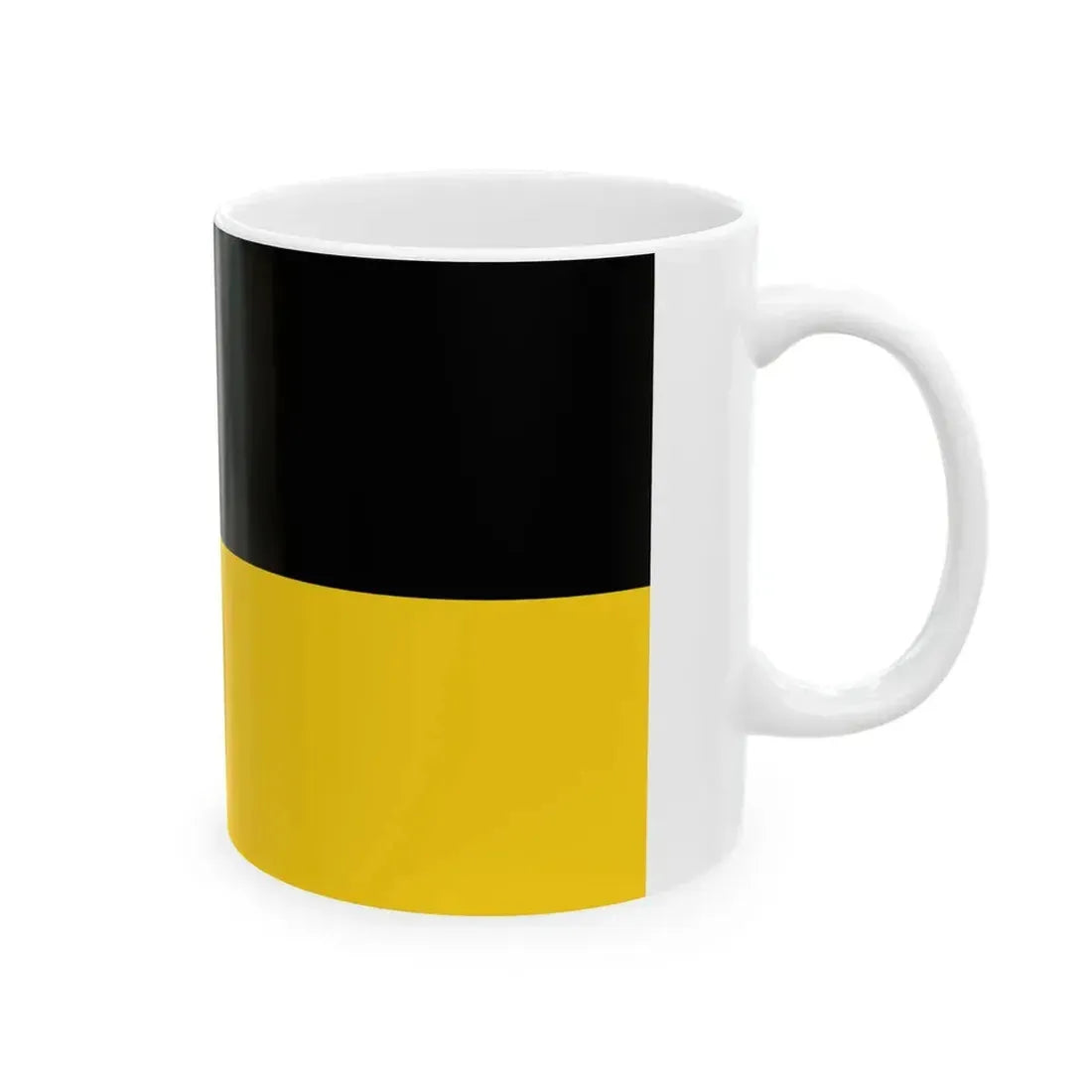 Flag of Saxony-Anhalt 1947 (Germany) White Coffee Mug - Go Mug Yourself