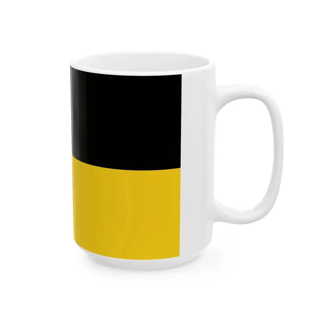 Flag of Saxony-Anhalt 1947 (Germany) White Coffee Mug - Go Mug Yourself