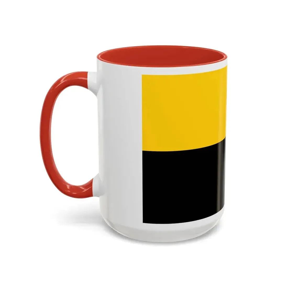 Flag of Saxony Anhalt Germany - Accent Coffee Mug - Go Mug Yourself