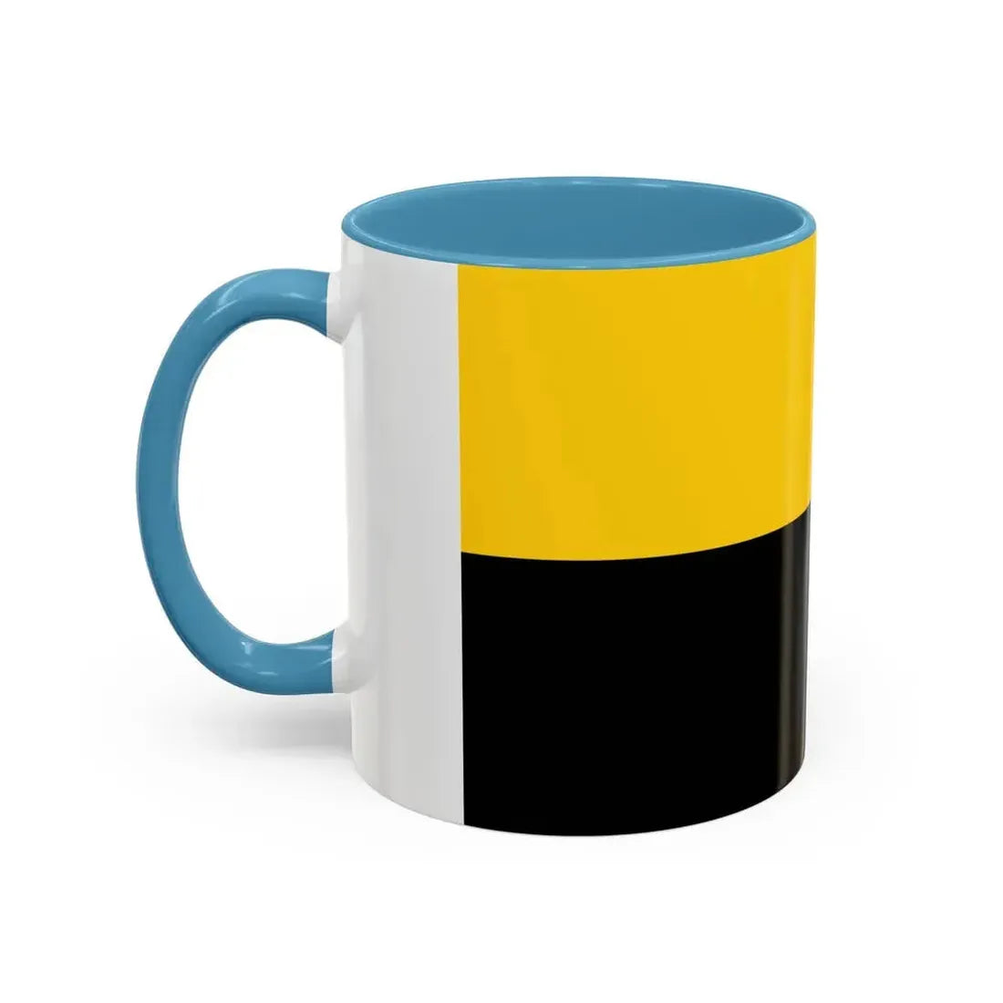 Flag of Saxony Anhalt Germany - Accent Coffee Mug - Go Mug Yourself
