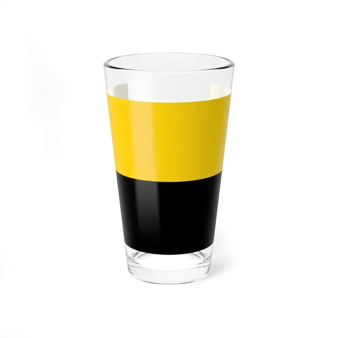 Flag of Saxony Anhalt Germany - Pint Glass 16oz 16oz - Go Mug Yourself