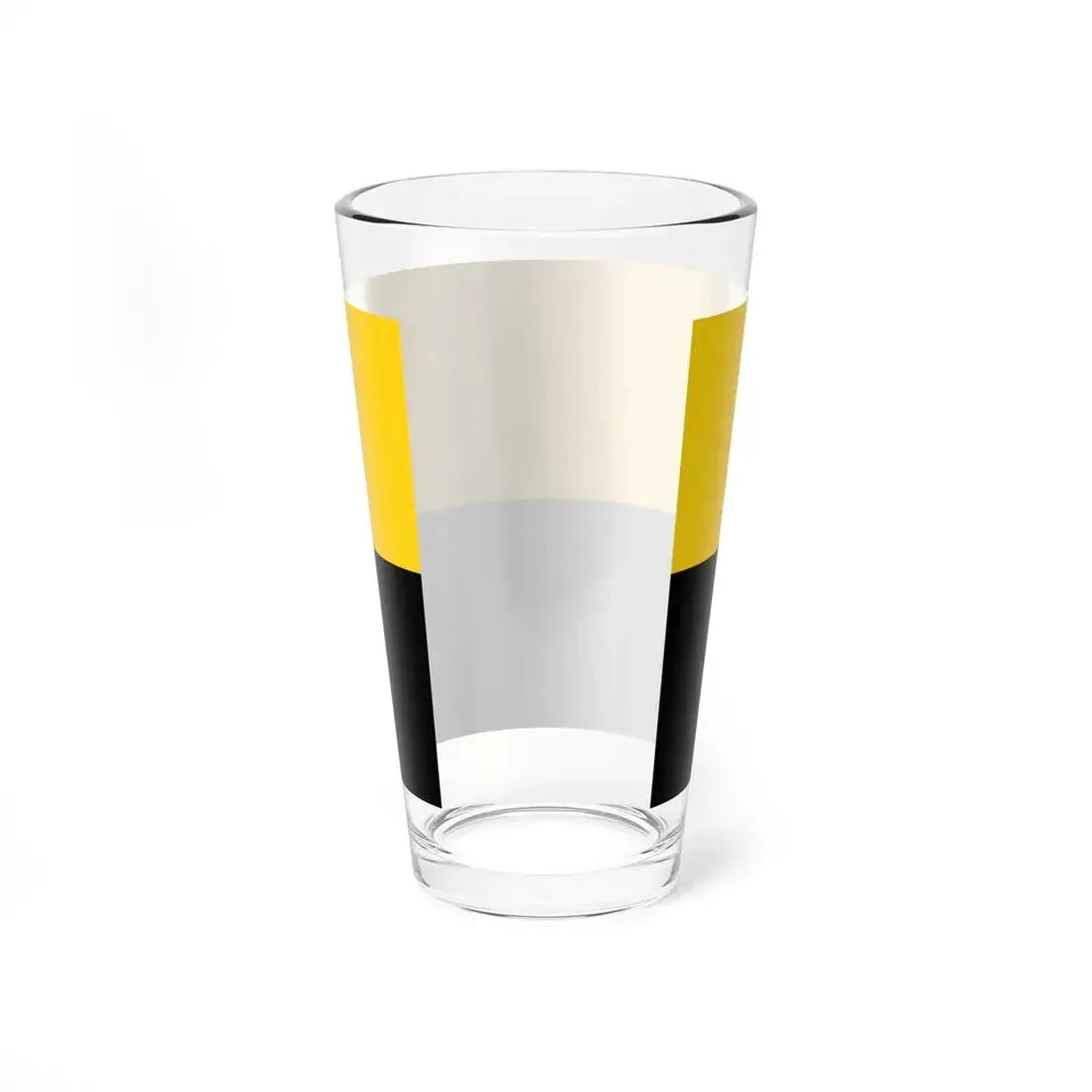 Flag of Saxony Anhalt Germany - Pint Glass 16oz - Go Mug Yourself