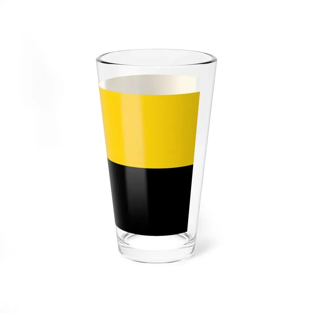Flag of Saxony Anhalt Germany - Pint Glass 16oz - Go Mug Yourself