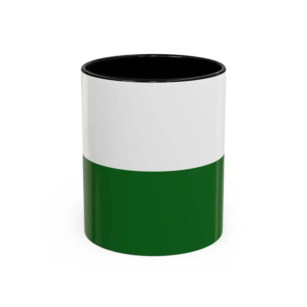 Flag of Saxony Germany - Accent Coffee Mug 11oz Black - Go Mug Yourself