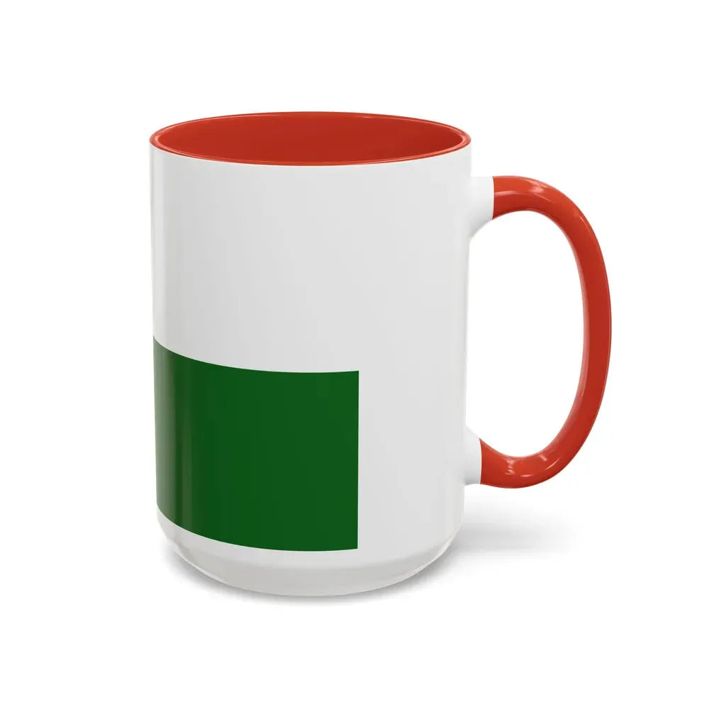 Flag of Saxony Germany - Accent Coffee Mug - Go Mug Yourself