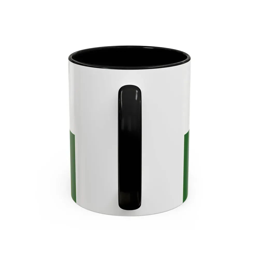 Flag of Saxony Germany - Accent Coffee Mug - Go Mug Yourself
