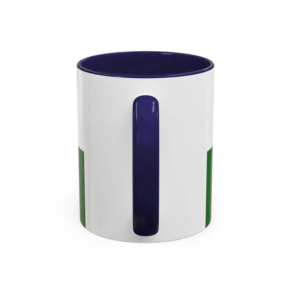 Flag of Saxony Germany - Accent Coffee Mug - Go Mug Yourself