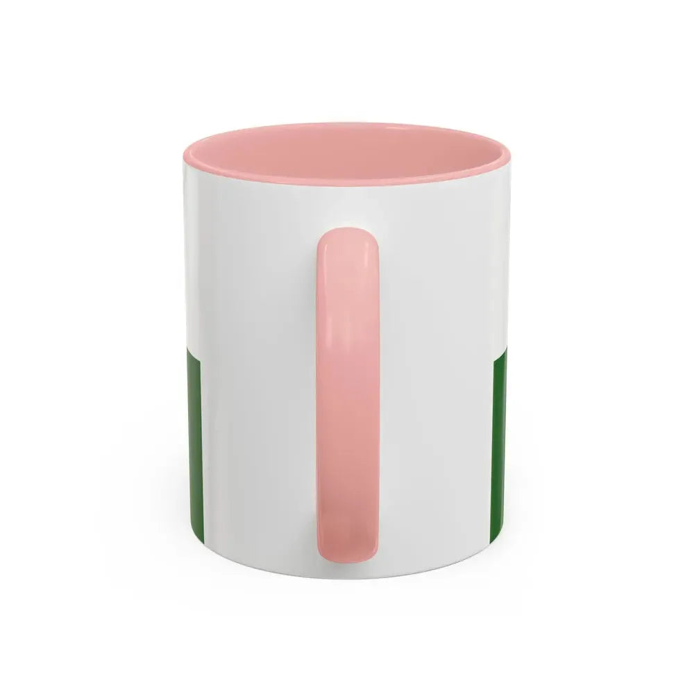Flag of Saxony Germany - Accent Coffee Mug - Go Mug Yourself