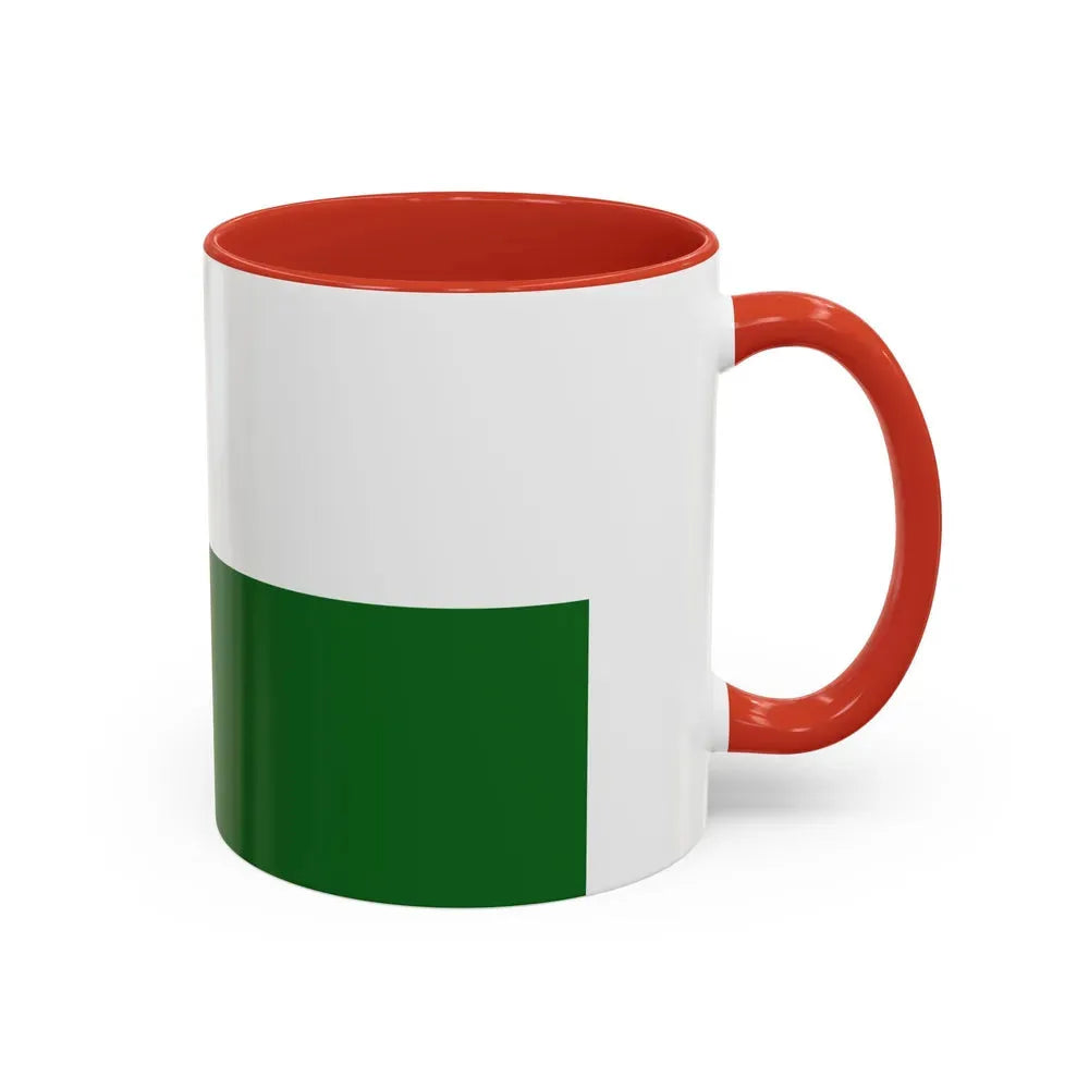 Flag of Saxony Germany - Accent Coffee Mug - Go Mug Yourself