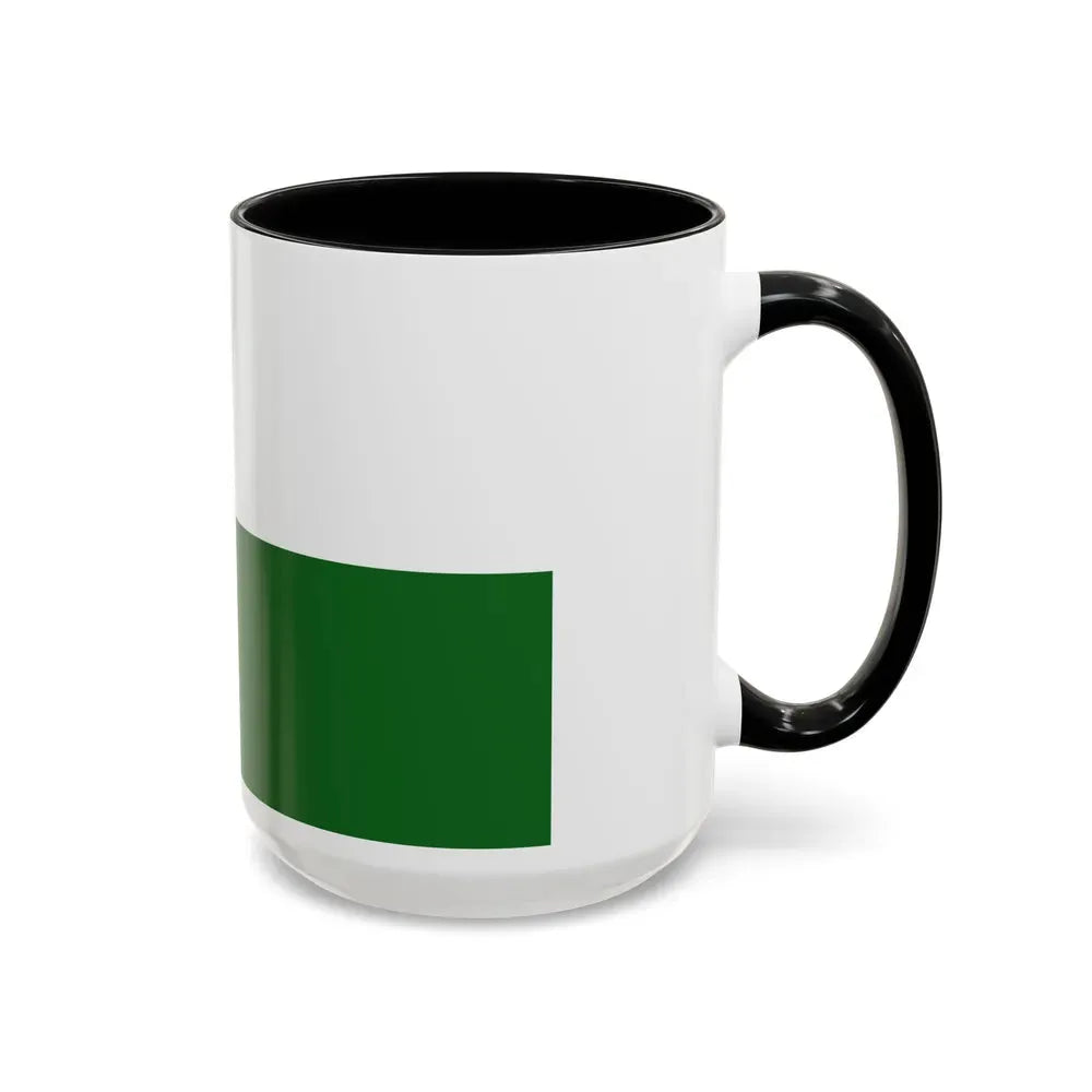 Flag of Saxony Germany - Accent Coffee Mug - Go Mug Yourself
