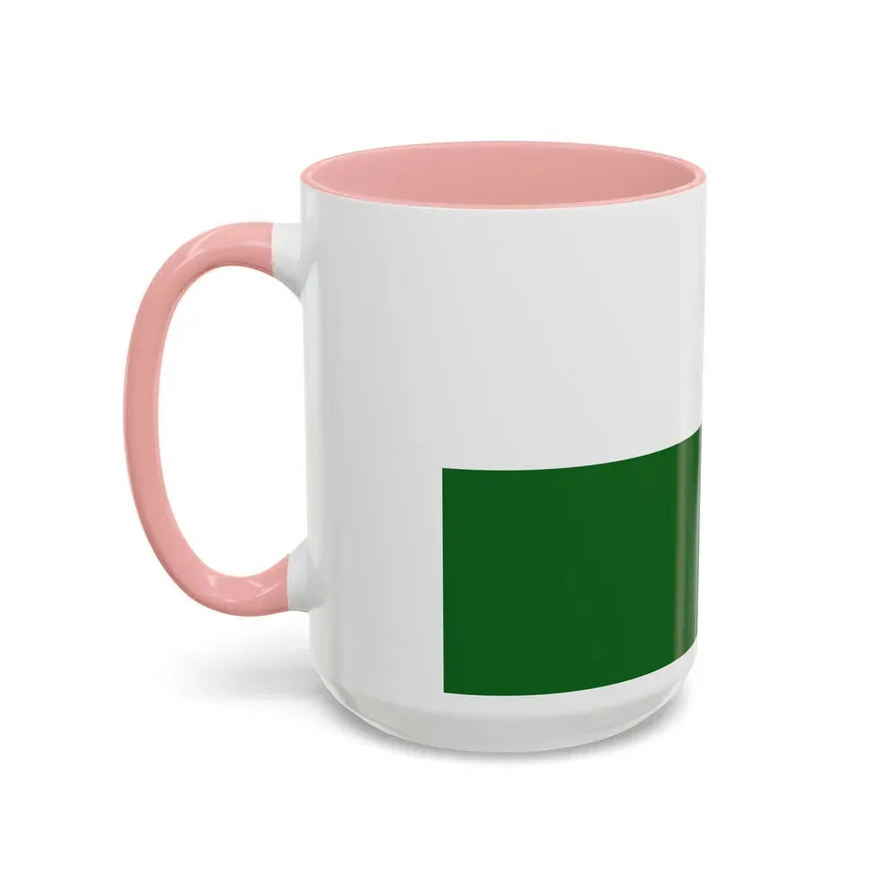 Flag of Saxony Germany - Accent Coffee Mug - Go Mug Yourself
