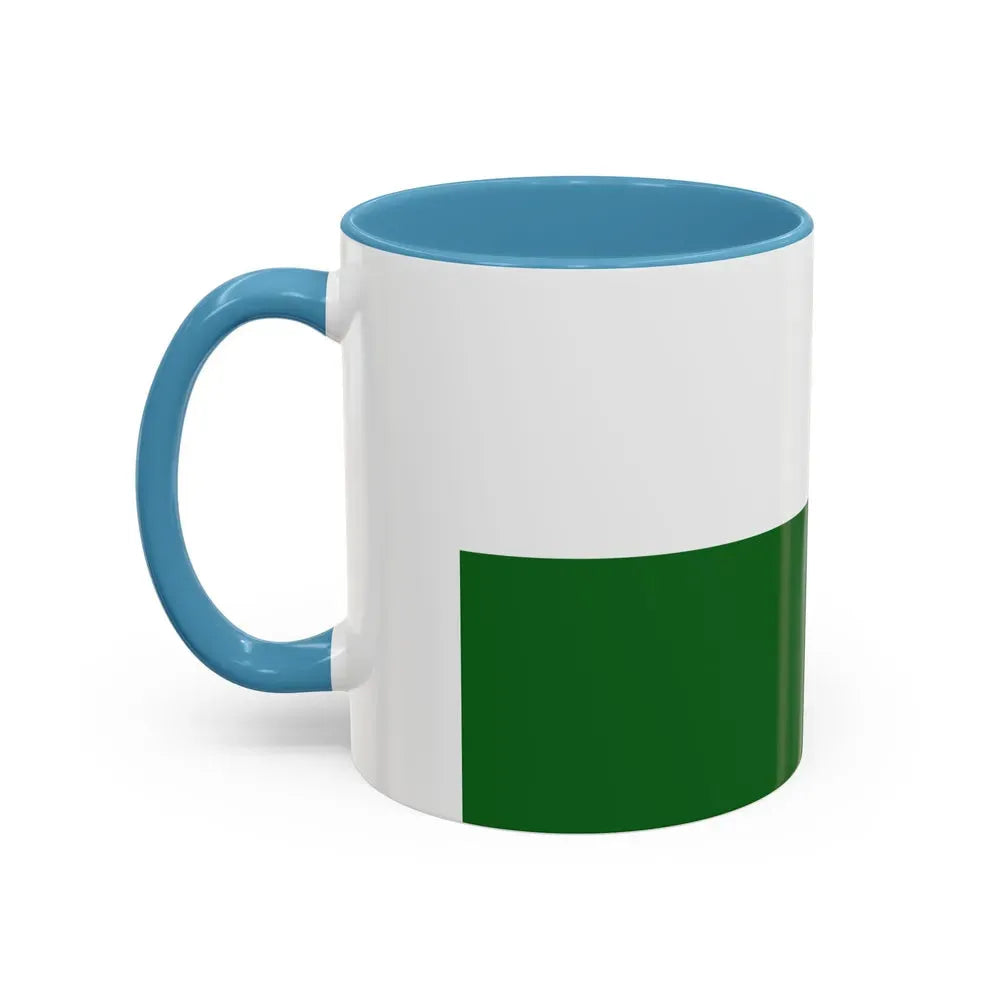 Flag of Saxony Germany - Accent Coffee Mug - Go Mug Yourself